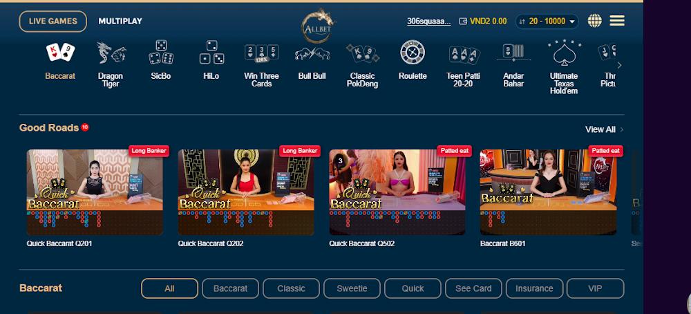 Giới thiệu sảnh Live Casino Pretty Gaming Vnz6