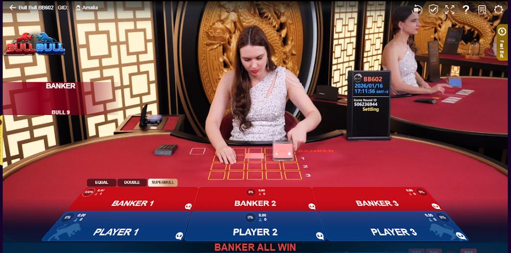 Khám phá kho game tại sảnh Live Casino Pretty Gaming Vnz6
