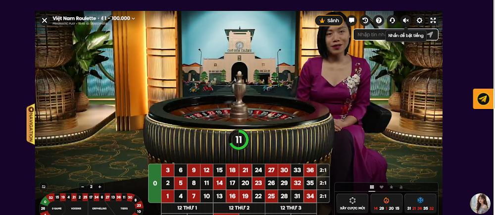 Sức hút của game Roulette Vnz6