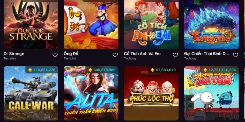 Top các trò chơi nổ hũ thu hút triệu người chơi