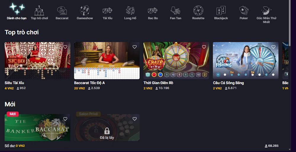 Ưu điểm sảnh Allbet Live Casino Vnz6